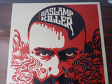 Original Signed Fairey Shepard Gaslamp Killer Poster - Limited Edition