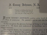 1930's Frank Tenney Johnson Memorial Art Exhibition Pamphlet - Yesteryear Essentials
 - 7