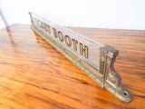 Art Deco Style 1920s Ticket Booth Sign