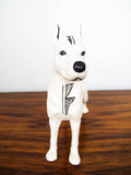 Native American Acoma Pottery Great Dane Dog Sculpture ~ JJ