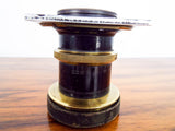 Antique Brass Universal Aplanat Extra Rapid Camera Lens