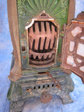 Antique French Enamel Wood Burning Stove by Deville Cie - Yesteryear Essentials
 - 11