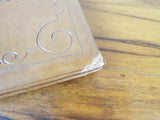 Antique 1904 House of Hanover Royal Leather Blotter