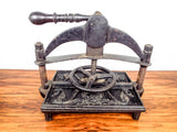 Antique Cast Iron Book Copying Press by Patrick Ritchie