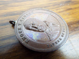 Antique Masonic Bronze Enoch T Carson Coin