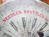 Antique Boye Needle Large Round Advertising Needle Store