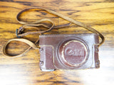 Vintage Original 1940s Canon II B Rangefinder Camera w/ Serenar f1.9 50mm Lens