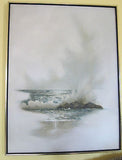 Large Ocean Oil Paintings by California Artist Doris Gilbert - Yesteryear Essentials
 - 1