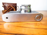 Vintage Original 1940s Canon II B Rangefinder Camera w/ Serenar f1.9 50mm Lens