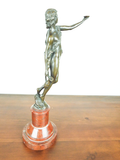 19th C Hans Von Glumer German Bronze Dionysus Sculpture W & P Gladenbeck Mounted