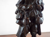 Max Blondat Bronze Sculpture WW1 French Soldier Le Pinard Signed Valsuani France