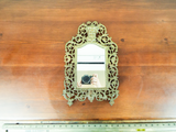 Antique Brass Bradley & Hubbard Table Vanity Mirror 1900 Victorian #3509 Bacchus