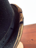 Antique Equestrian Horse Derby Helmet Hunting Bowler Hat Preece & Curtis 6 7/8