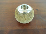 Antique 1920 English Sterling Silver 3" Match Holder Striker Royal Doulton 5437