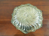 Antique 19th C North Wind Dish Platter 14" Highly Ornate Continental Silverplate