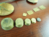 Antique Rare 18th Century French Hand-Held Coin Scale Revolutionary France 1790s
