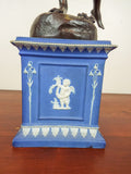 Vintage German Bronze Sculpture Bacchante Dancing Female Signed Lina Muller 1930