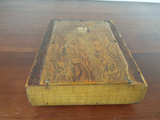 Antique Italian Sculpture Palomella Wood Cased Artwork Lady Mandolin 19th C