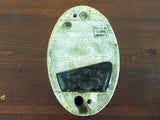 Antique Western Union Tel Co blue & White Porcelain Call Box 6 B 1910s Equipment