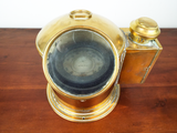 Original WW2 Era Brass Binnacle Sestrel Compass English Naval Equipment Nautical