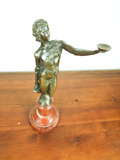 19th C Hans Von Glumer German Bronze Dionysus Sculpture W & P Gladenbeck Mounted