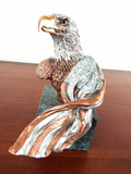 Vintage Bronze Gorham Bald Eagle Sculpture Liberty K Cantrell 1993 Ltd Ed #843
