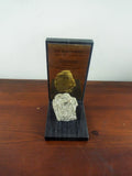 Vintage Piece Of Berlin Wall #0409 Paragon Imports Mounted Ich Bin Ein Berliner