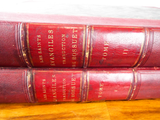 Antique 1873 First Edition Books Evangelical Saints Traduction De Bossuet 2 Tome