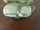 Antique Edwardian English Sterling Silver Stamp Sovereign Case 1904 EJ Houlston