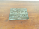 Vintage U S Army Military Bronze Plaque WW2 Era Commune Of Milan Italian City