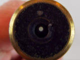 Antique WW1 Brass French Three Draw Telescope Mohrson 16X Military Officer Issue
