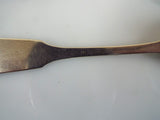 Antique 19th C American German Coin Silver Teaspoons Set Of 4 Fiddleback Design