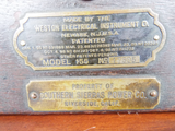 Antique Weston Electric A C Voltmeter Instrument Model 155 So Sierras Power Co