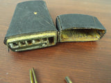 Antique Victorian Drafting Set Shagreen Etui English Portable Cartography 1850s
