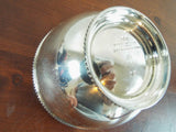 Antique 1866 Victorian English Sterling Silver Trophy Bowl Hunt & Roskill 6.8oz
