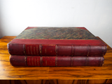 Antique 1873 First Edition Books Evangelical Saints Traduction De Bossuet 2 Tome