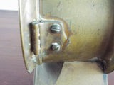 Antique Silver Brass Ships Bell Mantle Clock Bailey Banks & Biddle Philadelphia