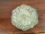 Antique 19th C North Wind Dish Platter 14" Highly Ornate Continental Silverplate