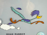 Vtg Framed Road Runner Wile E Coyote Sericel Chuck Jones Authenticated Beep Beep