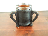Antique American Sterling Leather On Copper Art Nouveau Tyg Trophy 1907 I H Y C