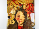 Darlene Olivia McElroy Original Art Mixed Media Product Of A Disordered Mind