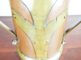 Antique Russian Empire Copper Tula Tyg Trophy Vase Signed Arts & Crafts WW1 Era