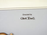 Vtg Framed Road Runner Wile E Coyote Sericel Chuck Jones Authenticated Beep Beep