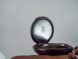 Antique Swiss Made Gunmetal Chronograph Pocket Watch 1900 Working Serial No.359