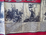 Orig Spanish American War Remington Bandana Instructional Military Scarf 1880s