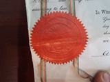 Antique Pre Civil War Arrest Warrant Ohio W Dennison 1860 Extradition Document