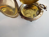 Antique Sterling Pocket Watch W Ehrhardt London A Macrow & Son 1900 Tasmania