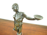 19th C Hans Von Glumer German Bronze Dionysus Sculpture W & P Gladenbeck Mounted
