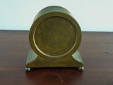 Antique Silver Brass Ships Bell Mantle Clock Bailey Banks & Biddle Philadelphia