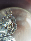 Antique English Sterling Ladies Art Nouveau Belt 1903 Diana Huntress 27"Necklace